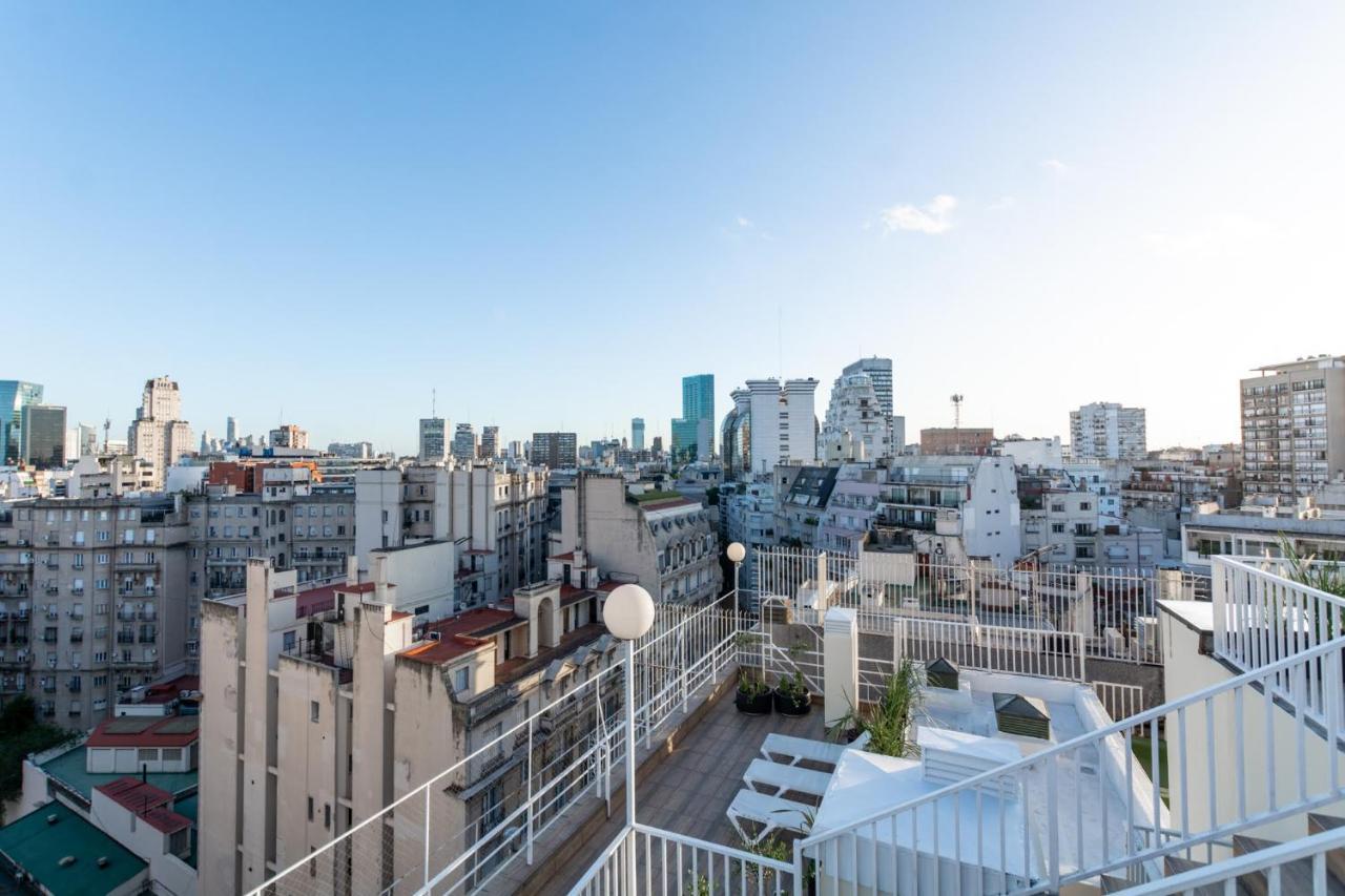 Feir'S Park Hotel & Rooftop Buenos Aires Exterior foto View of the city from the 10th floor of the building